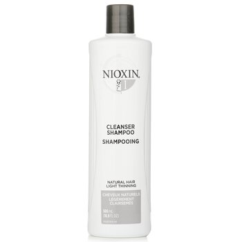 Nioxin Derma Purifying System 1 Cleanser Shampoo (Natural Hair, Light Thinning)(Random Packaging)